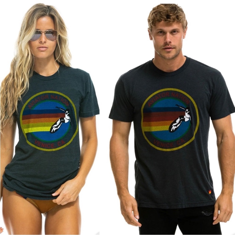 Aviator nation signature Venice unisex shirt